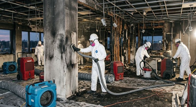 Commercial Fire Damage Repair in Scottsdale, AZ