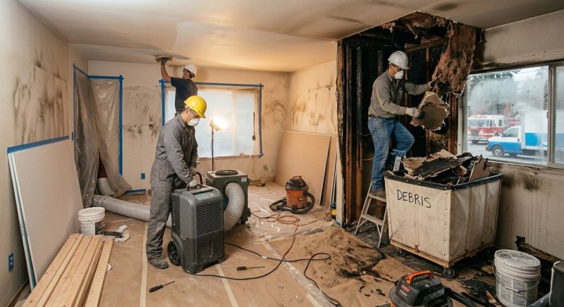Commercial Fire Damage Repair in Mesa, AZ
