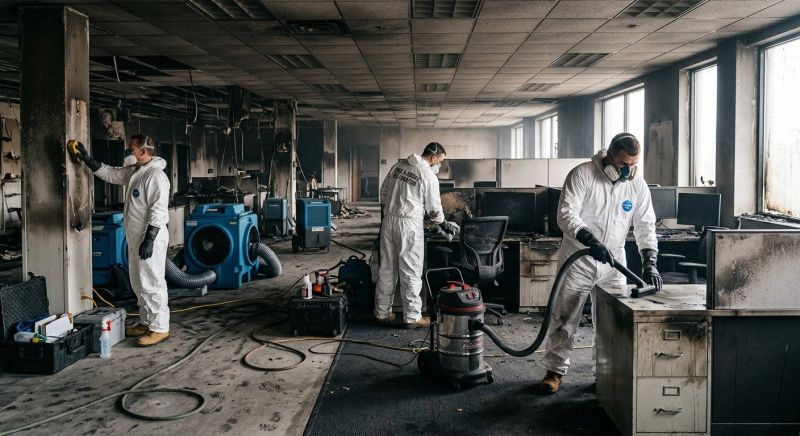 Commercial Smoke Restoration in Gilbert, AZ