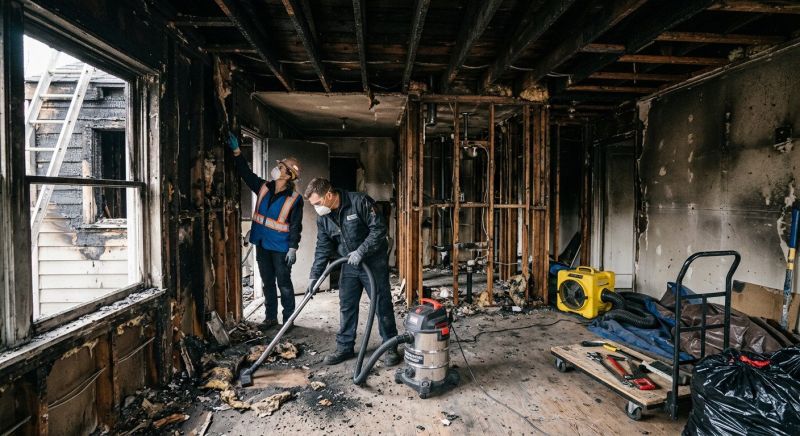 Fire Damage Cleaning in Mesa, AZ