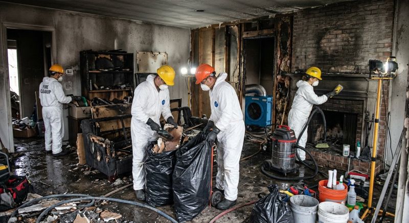 Fire Damage Cleanup in Mesa, AZ