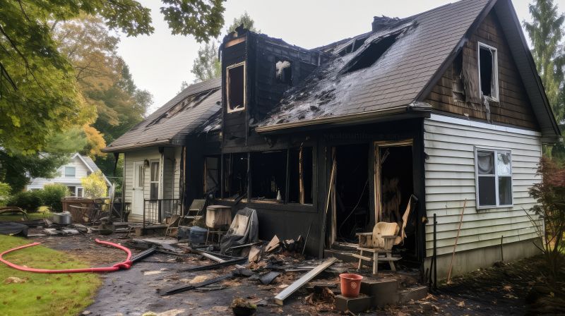 Fire Damage Cleanup in Mesa, AZ