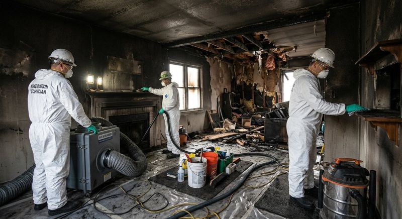 Residential Fire Restoration in Mesa, AZ