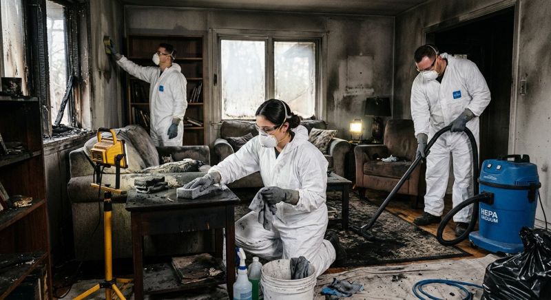 Soot Cleaning in Scottsdale, AZ