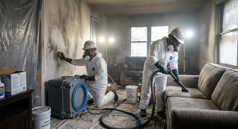 Soot Damage Cleanup in Mesa, AZ